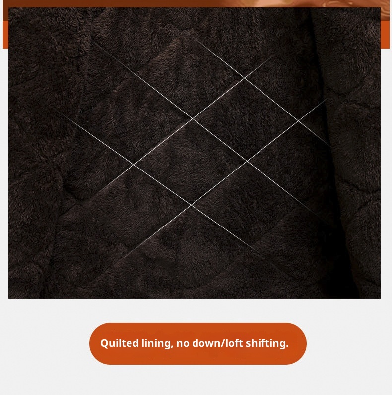 boy Reflective Strip Large Pocket Fleece Lined Thickened Warm Workwear Jacket Men's Wear-Resistant Windproof Waterproof_voghion.com