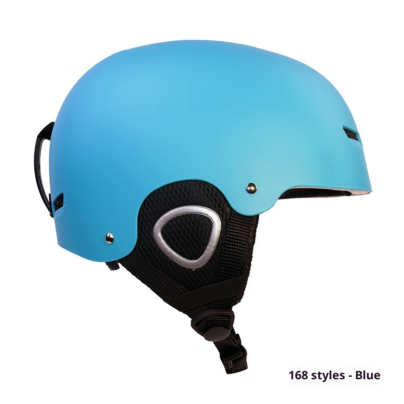 001 Professioneller Jugend-Longboard-Einzel- und Doppelboard-Helm für Erwachsene, Ski-Outdoor-Sportarten, Gehörschutz, warmer Helm_voghion.com