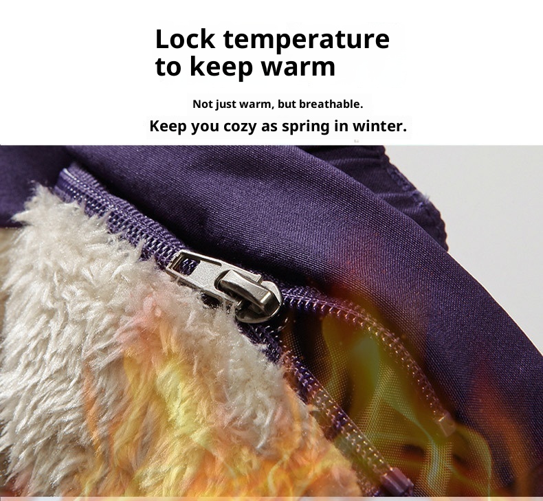 001 Outdoor Softshell For Men Women, Autumn And Winter Fleece-Lined Thickened Detachable Liner Warm Hiking Pants_voghion.com