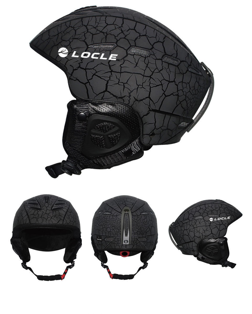 001 Neuer professioneller Ski- und Snowboardhelm für Erwachsene, Kinder und Jugendliche: Schutzausrüstung, warmer integrierter Schneehelm_voghion.com