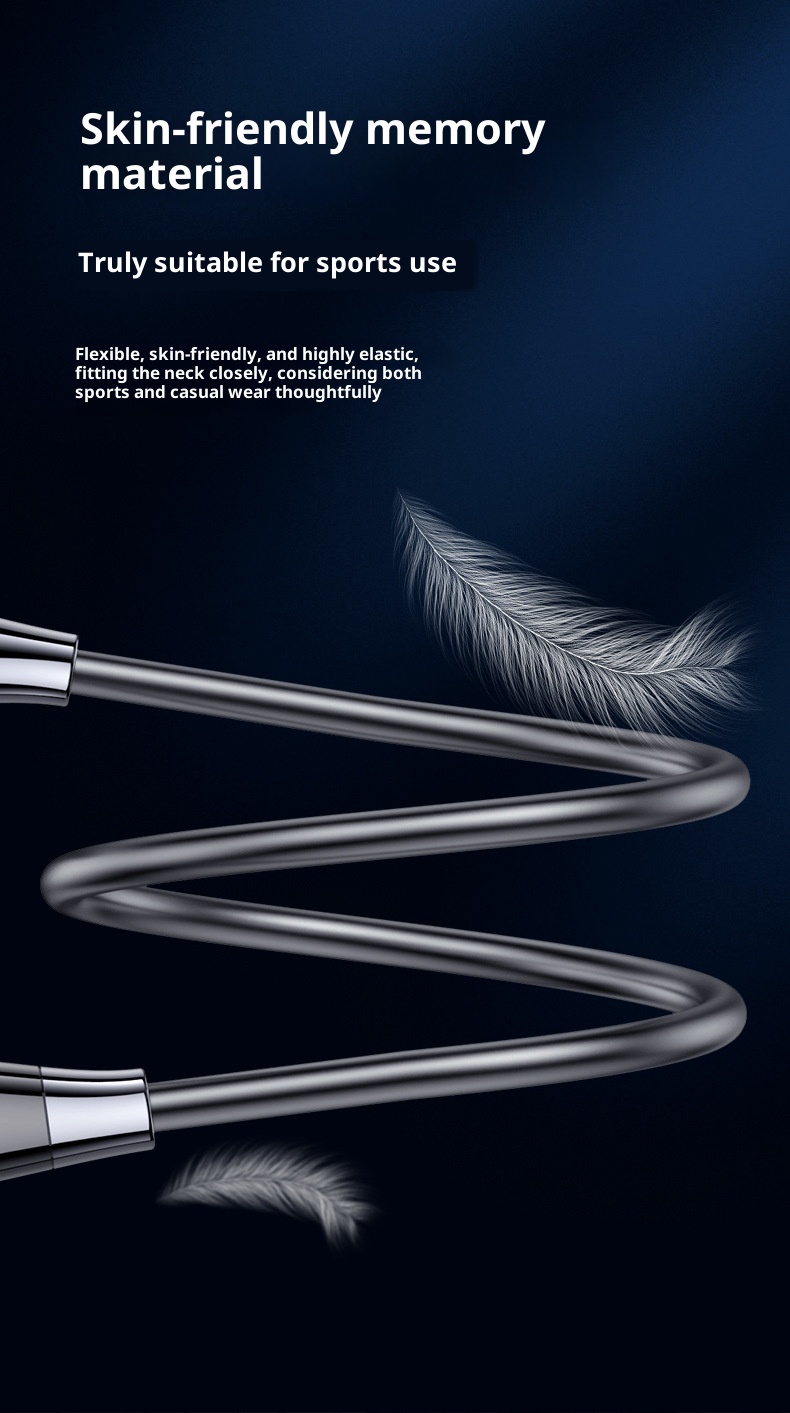 3c A13T Auricolari a quattro altoparlanti stile archetto da collo Nuovo modello privato Transfrontaliero Vendita calda Wireless In-Ear Sport Bluetooth_voghion.com