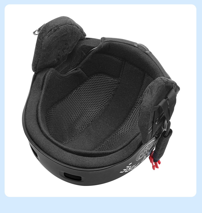 001 Skull Style Head-Mounted Ski Outdoor Adjustable Single And Double Board Sports Snow Helmet Anti-Collision Equipment_voghion.com