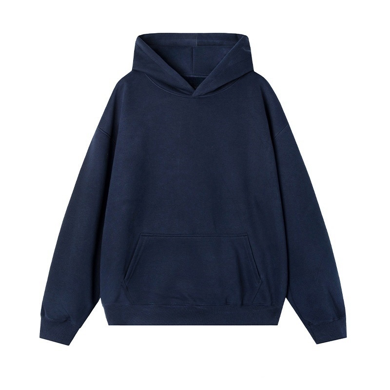 Felpa con cappuccio unisex tinta unita da uomo, di marca alla moda, da 450 g, pesante, personalizzazione fai da te, uniforme da lavoro_voghion.com