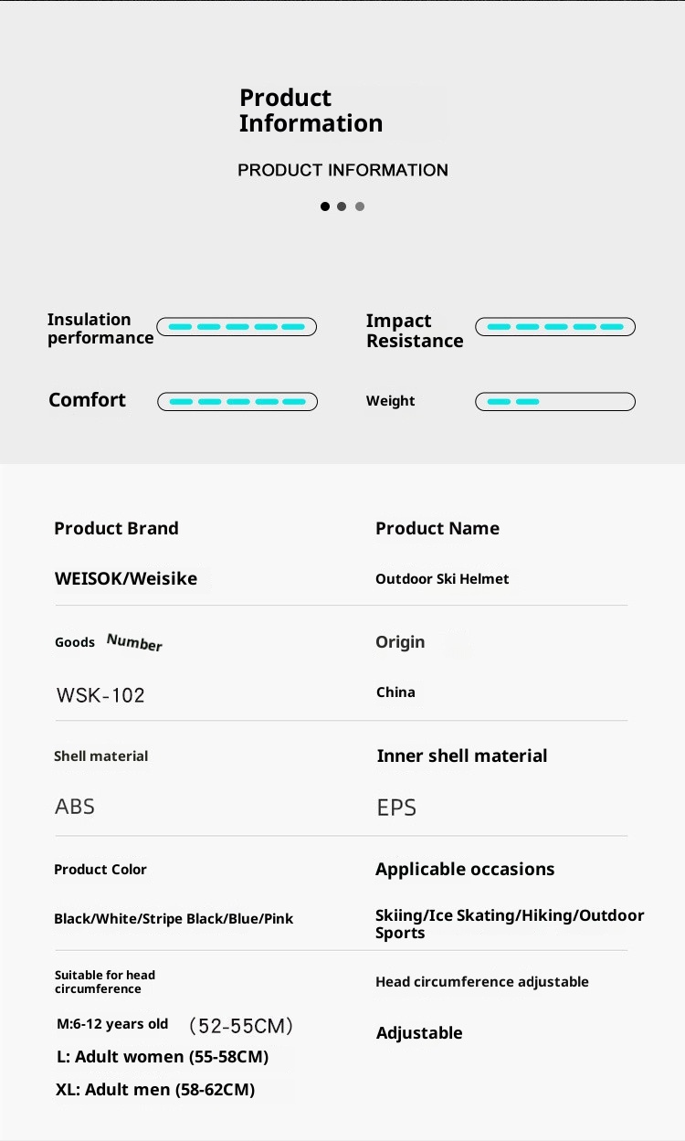 001 Neuer Erwachsenenhelm für Damen und Herren, professionelle Kappe mit integrierter Skibrille, komplettes Ski- und Snowboard-Set_voghion.com