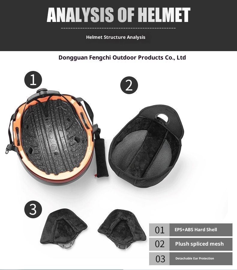 001 Professional Adjustable Snowboard Equipment Protective Gear Men And Women Warm Anti-collision Helmet Ski Cap_voghion.com