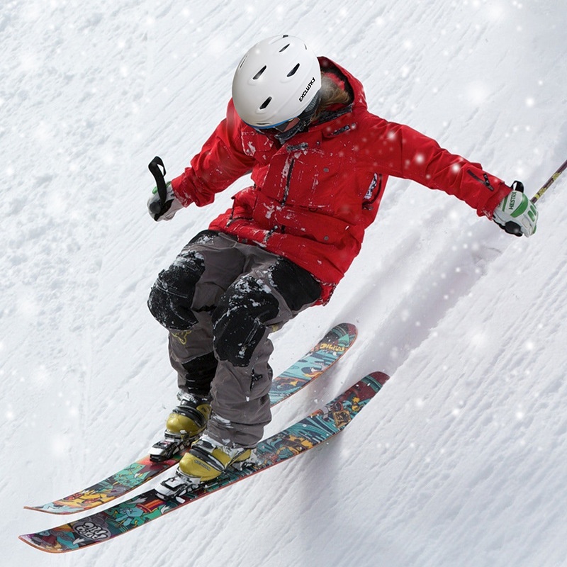 001 Snow Sports Ventilated Lightweight Ski Unisex Snowboard Helmet_voghion.com