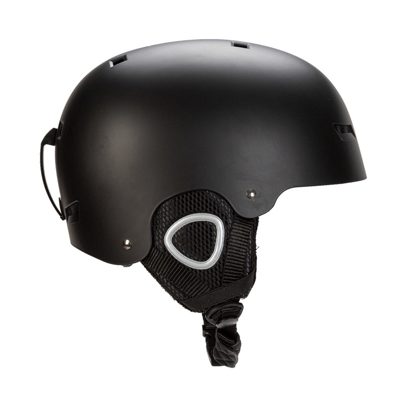 001 Professioneller Jugend-Longboard-Einzel- und Doppelboard-Helm für Erwachsene, Ski-Outdoor-Sportarten, Gehörschutz, warmer Helm_voghion.com