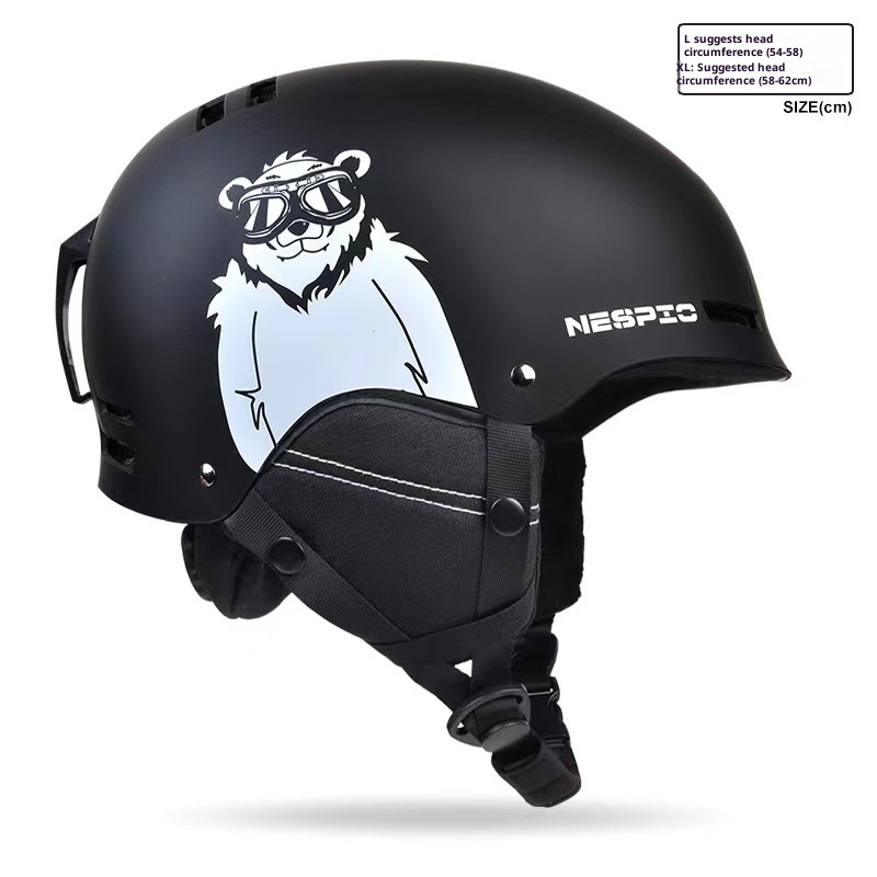 001 Helm für Damen und Herren, Snowboard- und Skischutzausrüstung, warmer und atmungsaktiver Skihelm für Erwachsene, Skiausrüstung_voghion.com