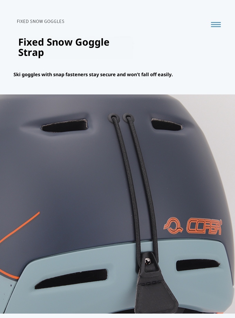 001 Corsa Cool Ski Men Women, Wm Winter Cap For Snowboding And Skiing, Safety Anti-Collision Professional Snow Helmet_voghion.com