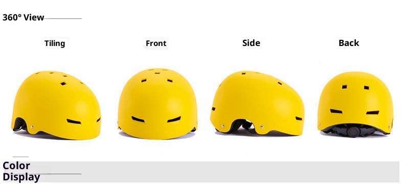 001 Elektroroller Unisex Drift Skateboard Street Dance Rollschuhhelm Erwachsene Ski- und Reitkappe_voghion.com