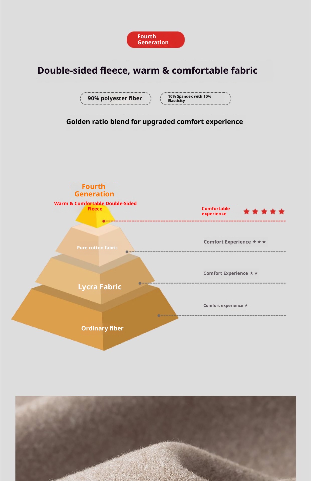 Jungen-Thermo-Langarmshirt mit halboffenem Rollkragen für Männer und Teenager, gefüttert mit dickem Fleece-Unterhemd_voghion.com