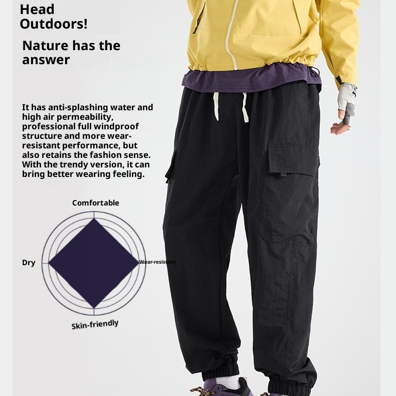 001 Kurtka softshellowa męska w stylu górskim, wiatroodporna, wodoodporna, taktyczna, duża kieszeń, damska, uniwersalna, luźna, swobodna, cargo_voghion.com
