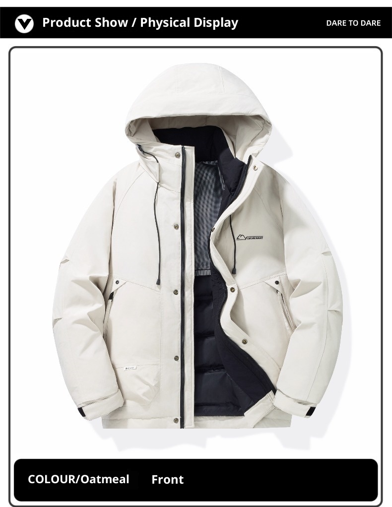 boy Cross-Border Winter Down Jacket Hooded Casual Versatile Fashion Workwear Men's Plus Size Windproof Warm Coat Men_voghion.com