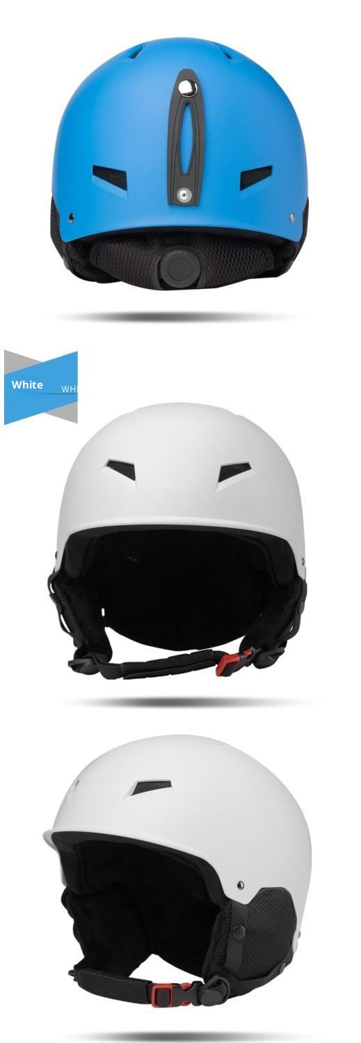 001 Verstellbarer Skihelm für Erwachsene, geeignet für Damen und Herren, warm, stoßfest, mit Sicherheitsschutz_voghion.com