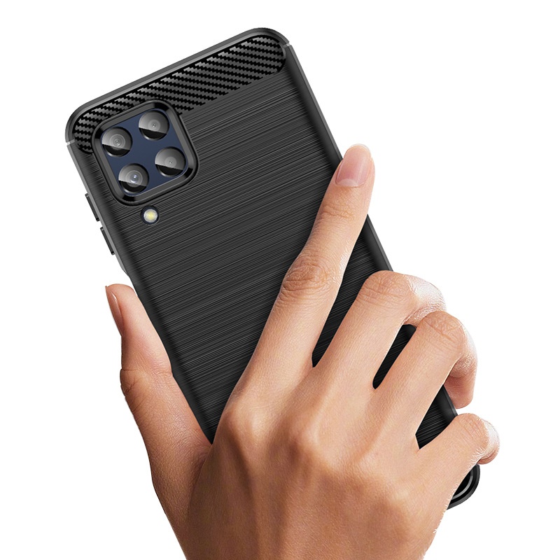 TechGlobe - Funda protectora suave cepillada de cobertura completa para Galaxy Jump2 y Samsung M53_voghion.com