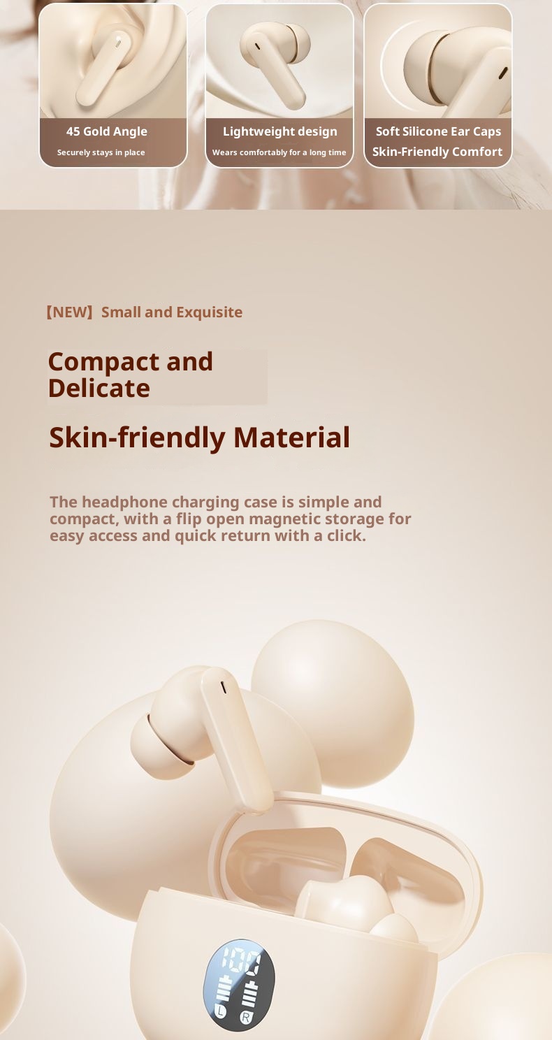 3c Domestic E-commerce 2025 New In-ear Wireless Sports Noise-cancelling Bluetooth Earphones High Sound Quality_voghion.com