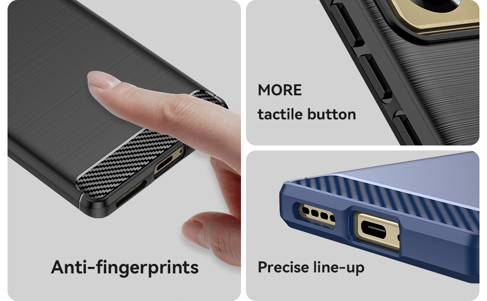 TechGlobe Schutzhülle, geeignet für Transsion Note40 und Infinix Note40Pro+ 5G, gebürstetes, stoßfestes Softcase_voghion.com