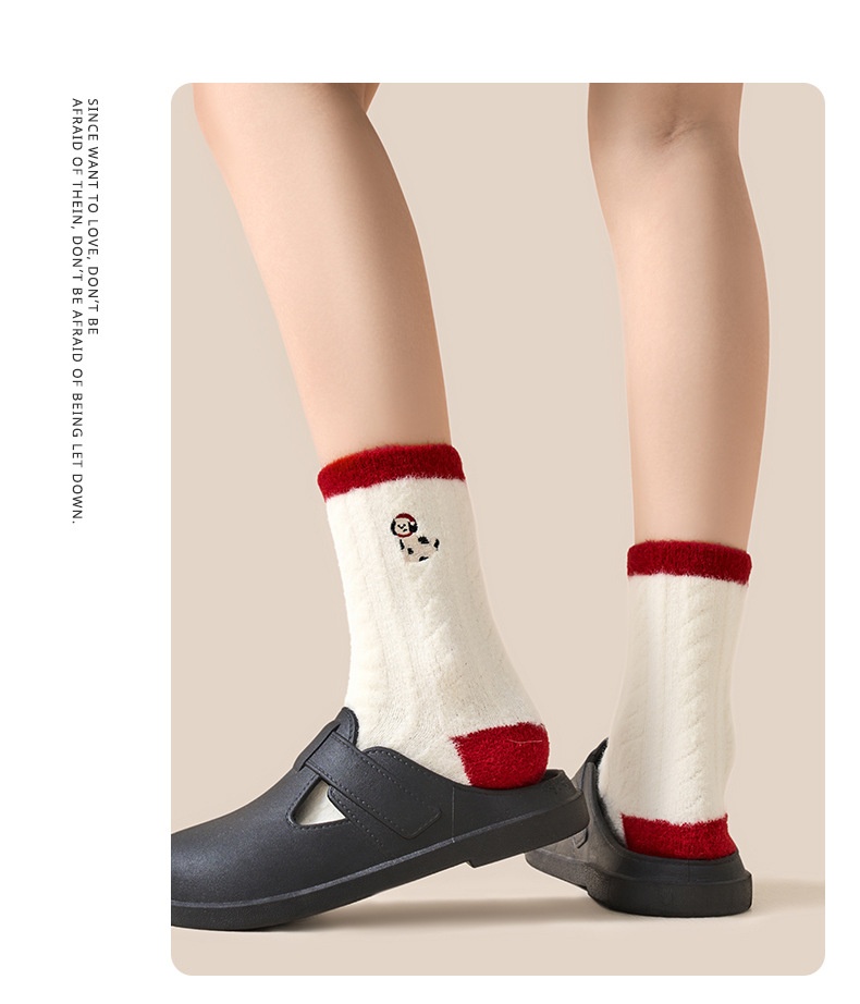 Lillian Lillian Christmas For Women, Autumn And Winter Thickened Plush Thermal Insulation Floor Socks, Cross-Border Foreign Trade Zhuji_voghion.com