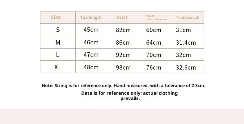 ChicShe Women's Homewear Printed Camisole Shorts Casual Sexy Ribbed Wearable European And American Style Pajamas Comfortable_voghion.com