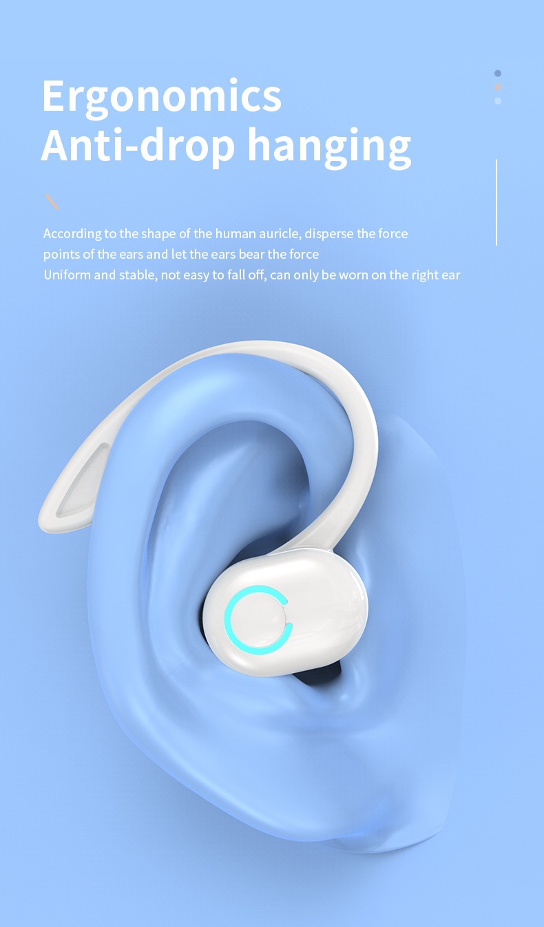 3c Hot-selling W6 Bluetooth Single Ear Hook Wireless Sports Earphone Cross-border Wholesale_voghion.com