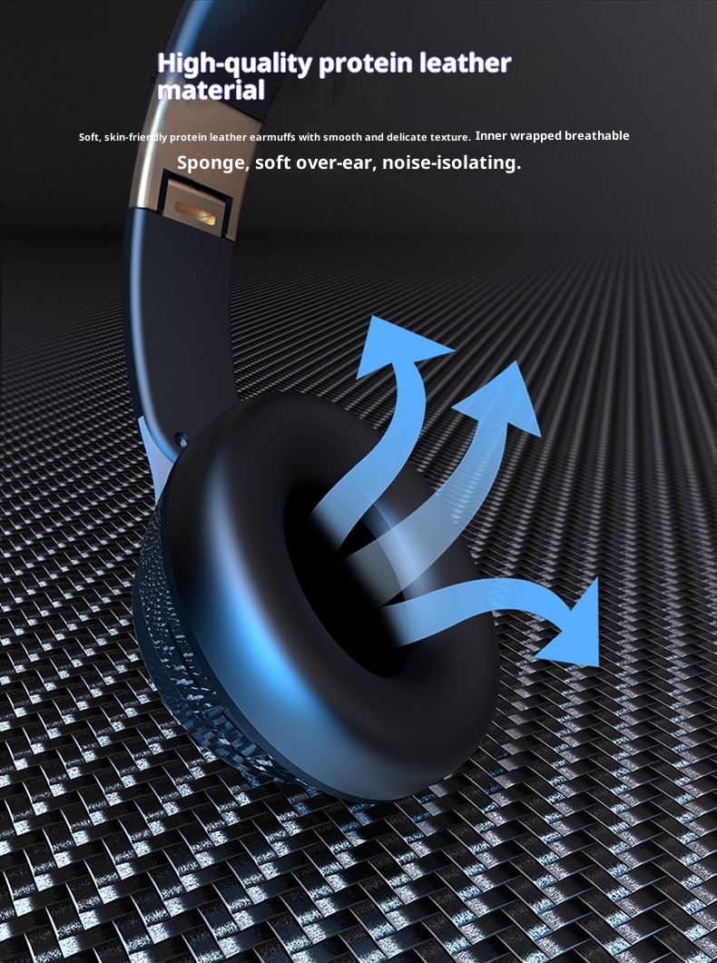 Auriculares deportivos Bluetooth plegables telescópicos para juegos de ordenador 3c Cross-Border FG-07S de alta venta con cobertura total_voghion.com