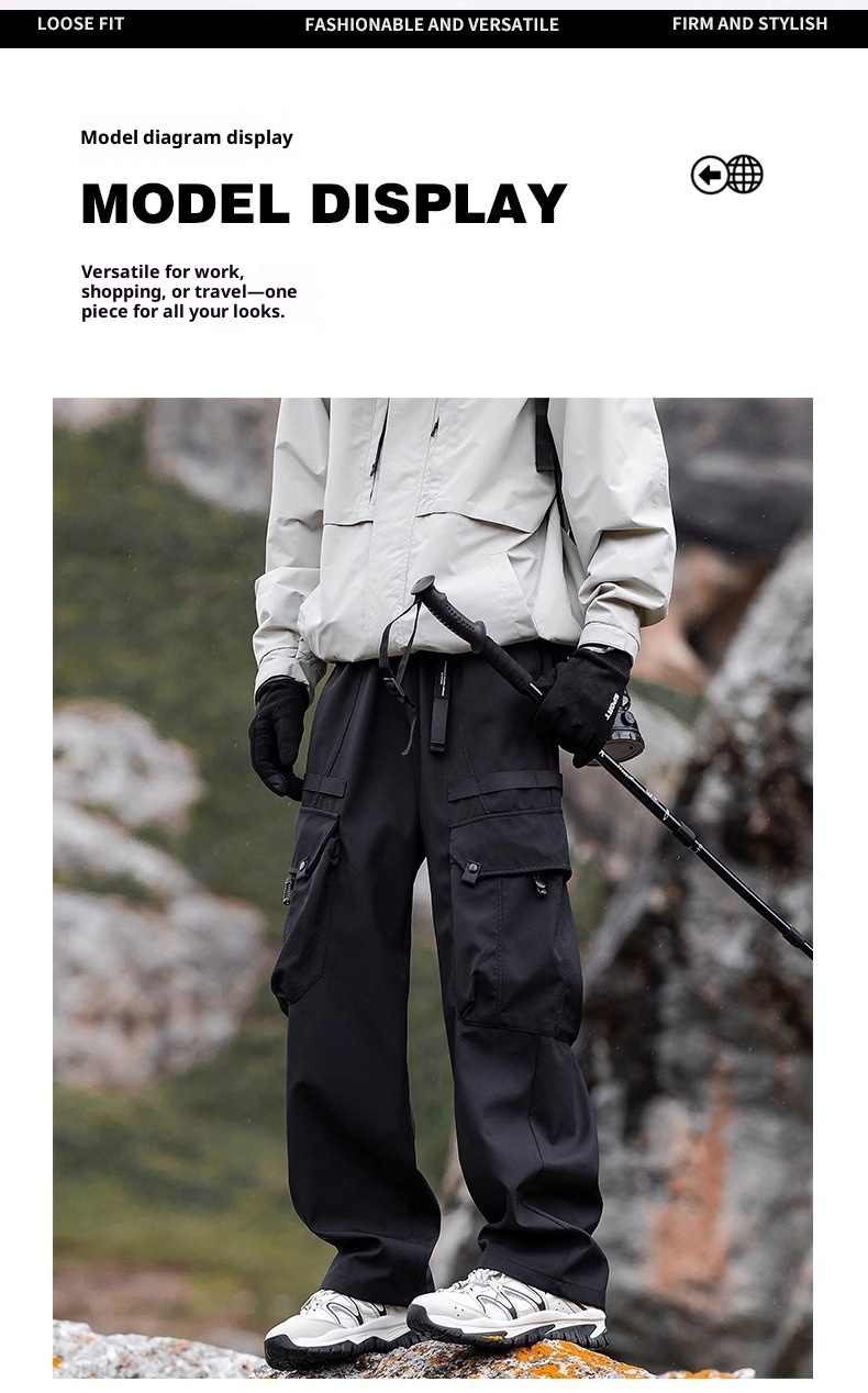 001 Woodpecker Tres Proof Zapatos Deportivos de Pierna Recta para Hombre, Primavera y Otoño, Estilo Paracaidista Americano, Montañismo Funcional_voghion.com