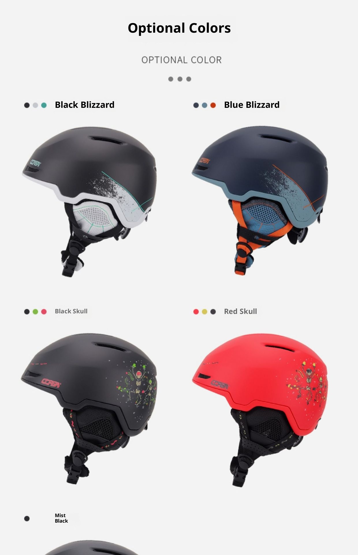 001 Corsa Cool Ski Men Women, Wm Winter Cap For Snowboding And Skiing, Safety Anti-Collision Professional Snow Helmet_voghion.com