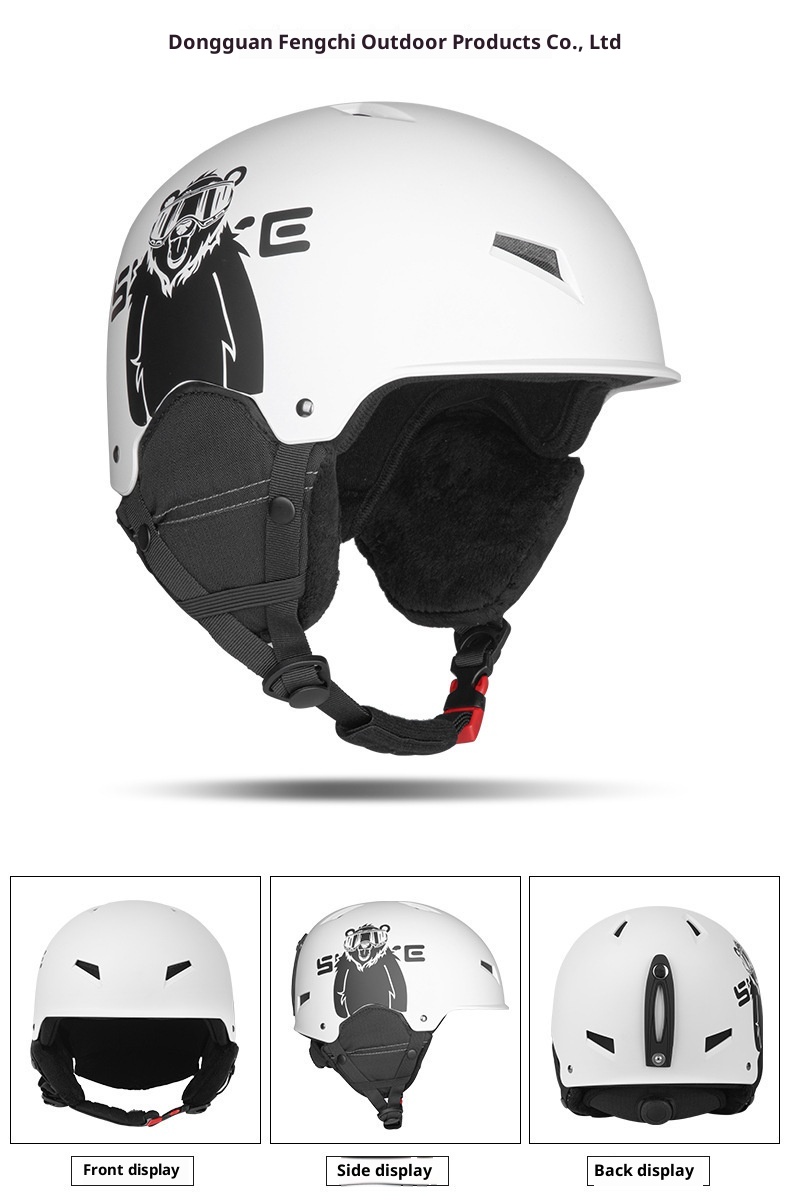 001 2023 Neuer grenzüberschreitender Verkaufsschlager Hersteller Großhandel Skihelm für Erwachsene mit Sturzschutz und Thermofunktion Geeignet für_voghion.com