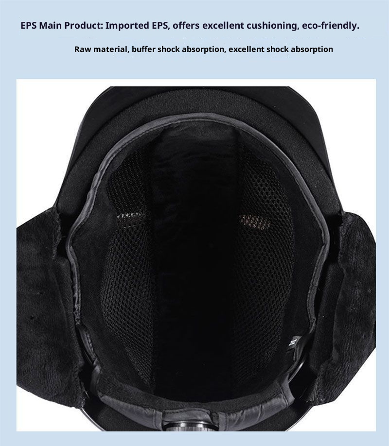 001 Herrenhelm Snowboarden/Skifahren, Professionelle Skiausrüstung, Schutzausrüstung für Damen, Warm und stoßfest, Neu_voghion.com