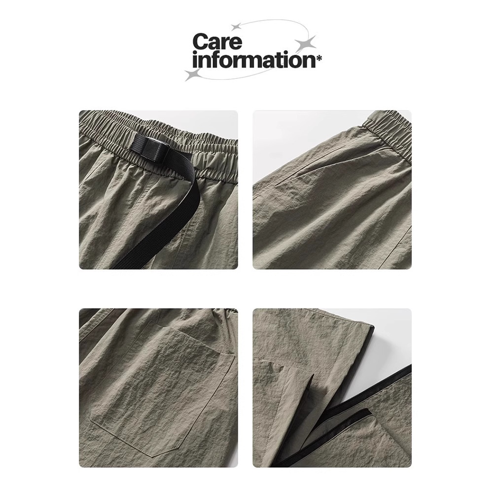 001 Woodpecker Softshell For Women And Men, Summer Thin Wide-Leg Cargo Pants, Casual Outdoor Sports Hiking Pants_voghion.com