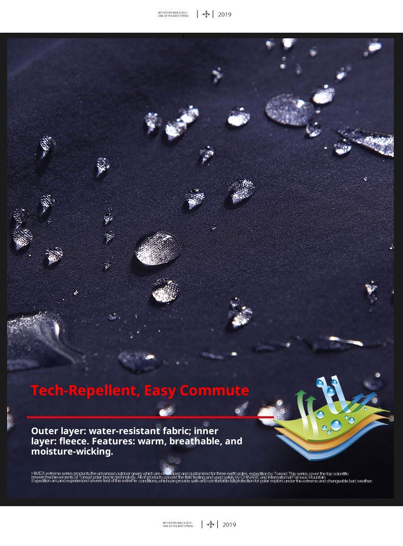 001 Outdoor Softshell For Men Women, Autumn And Winter Fleece-Lined Thickened Detachable Liner Warm Hiking Pants_voghion.com