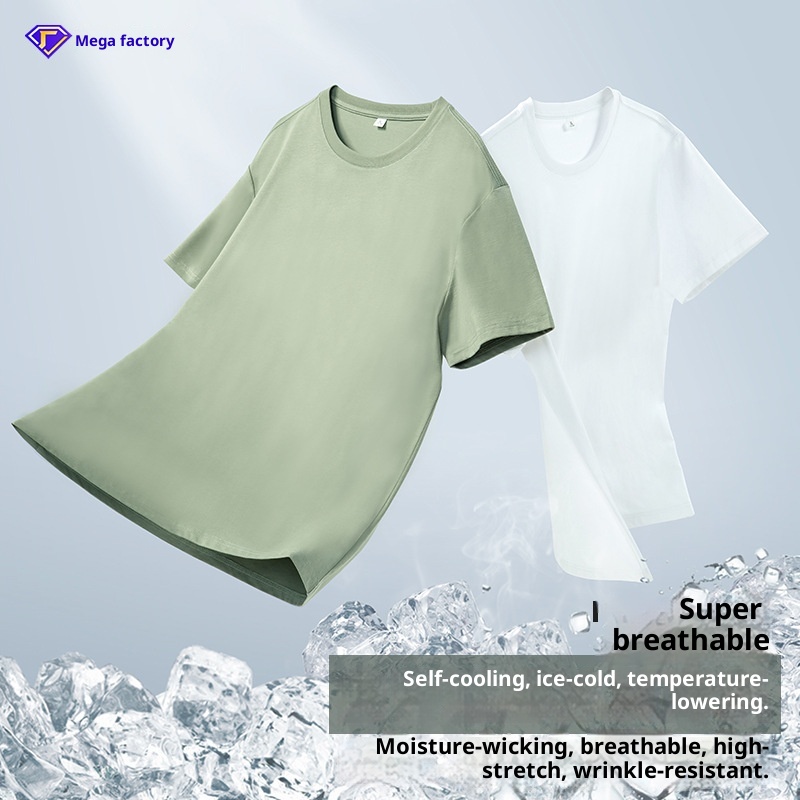 T-shirt Solona à manches courtes et col rond, ..._voghion.com