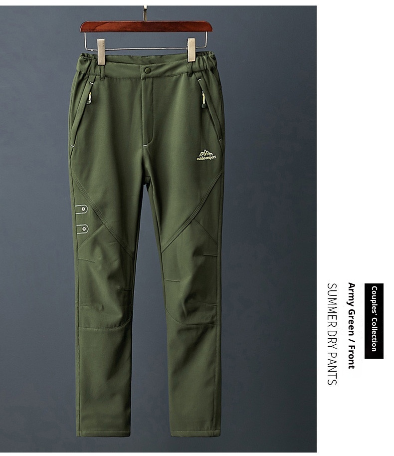 001 Zimowe, grube, polarowe spodnie typu softshell dla mężczyzn, outdoorowe, wiatroodporne, wodoodporne, ciepłe, sportowe, turystyczne, długie, producent_voghion.com