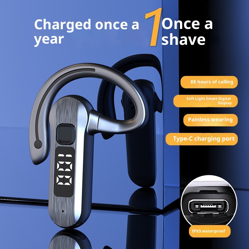 3c New OWS Bluetooth Headphones Bone Conduction Wireless Open Ear Running Noise Cancelling Stereo_voghion.com