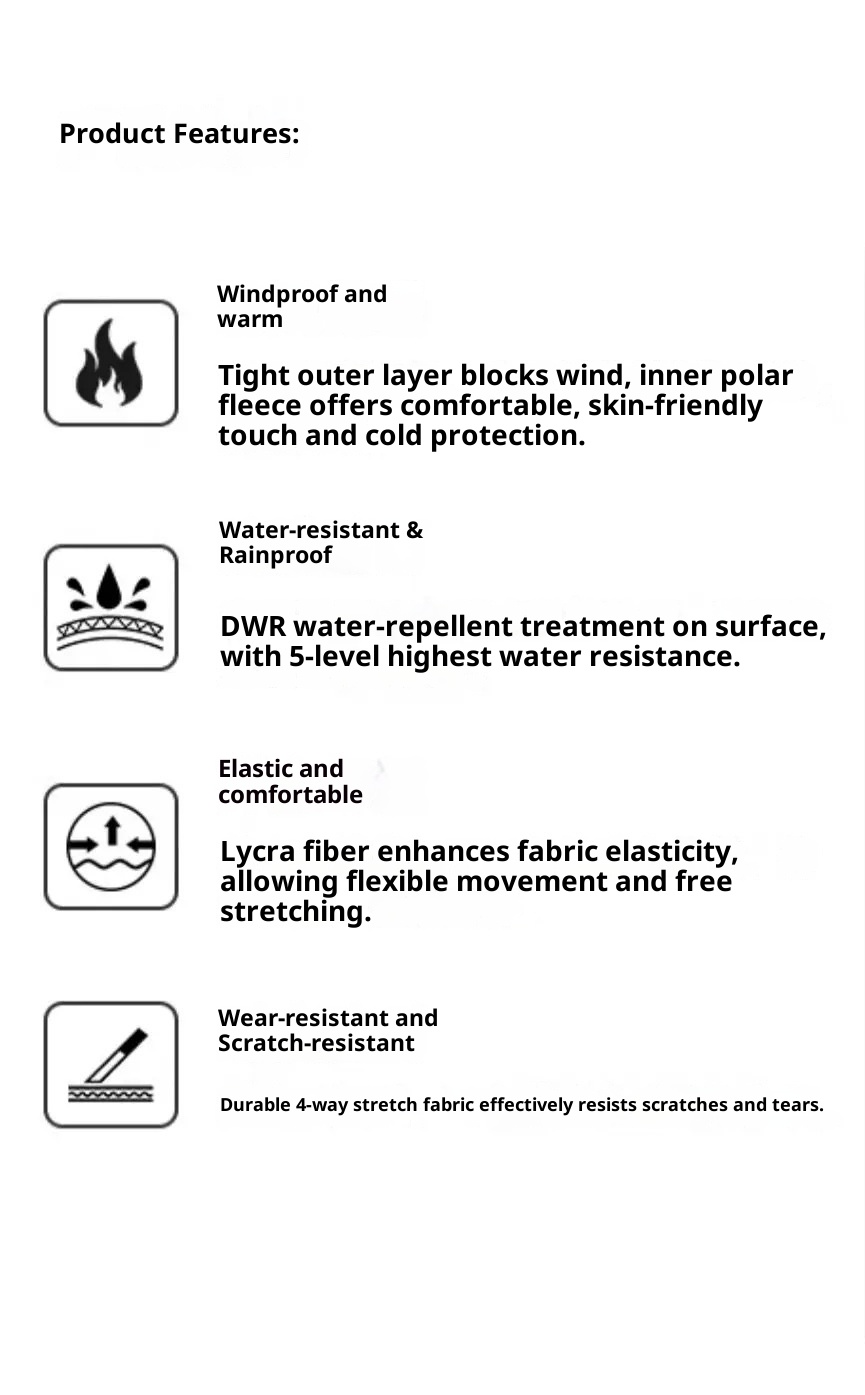 001 Pantaloni da trekking da uomo, caldi, larghi, antivento, foderati in pile, softshell da donna, pantaloni lunghi a gamba dritta, ghiaccio e_voghion.com