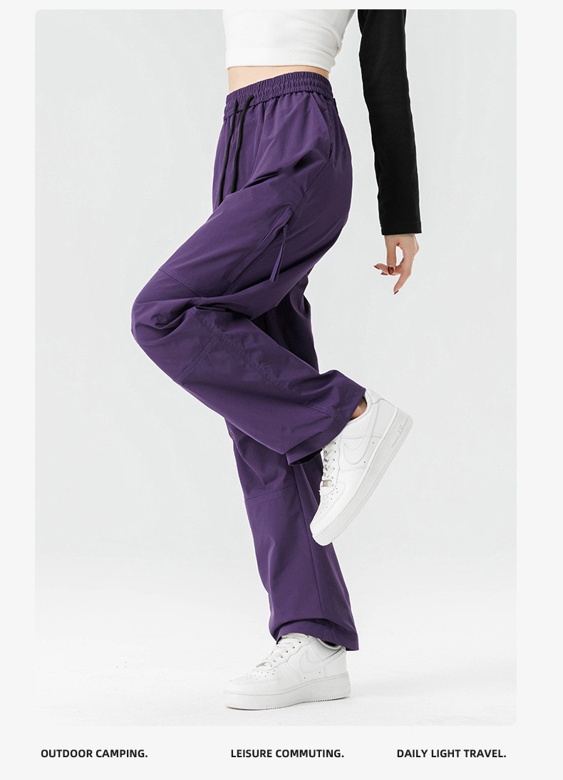 001 Woodpecker Outdoor Softshell Damskie Wiosna Lato Nowe Proste Cargo Wiatroszczelne Wodoodporne Plus Size Spodnie Casualowe Męskie_voghion.com