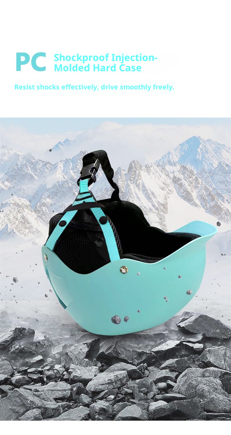 001 Phibee Elephat Ski Helmet Detachable For Childre Adults Outdoor Sports Equipmet Sigle Ad Double Board Ear_voghion.com