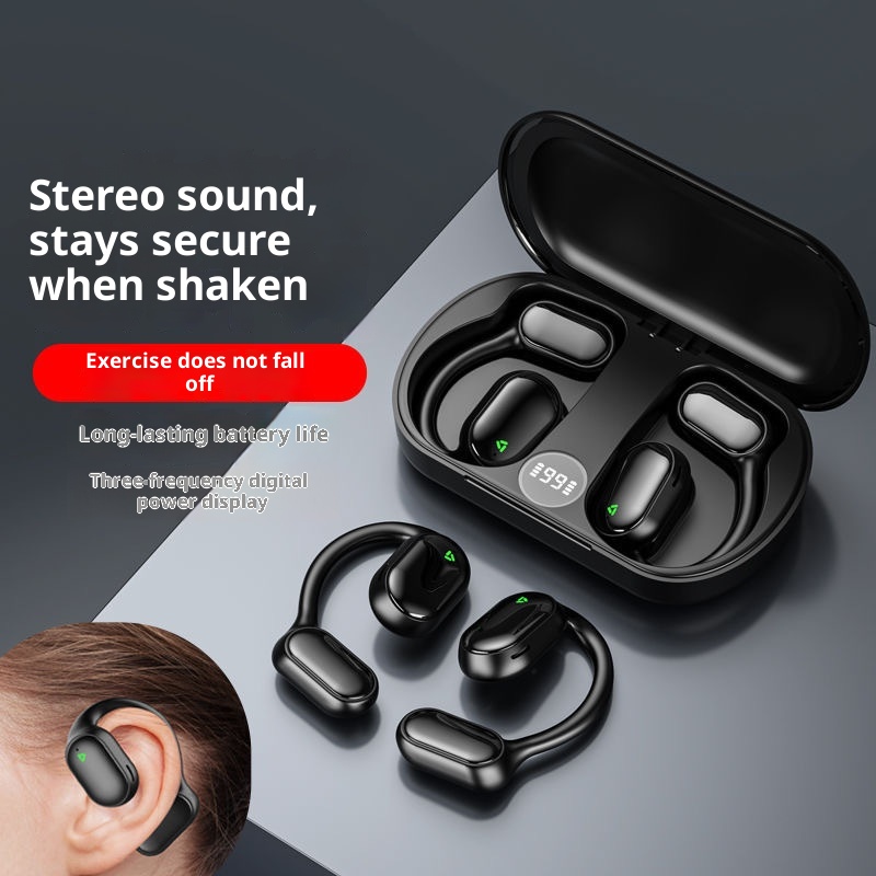 3c Cross-Border XG33 Bluetooth Over-Ear OWS Non-In-Ear Wiress Sports Noise Cancelling Smart Translation Earphones_voghion.com