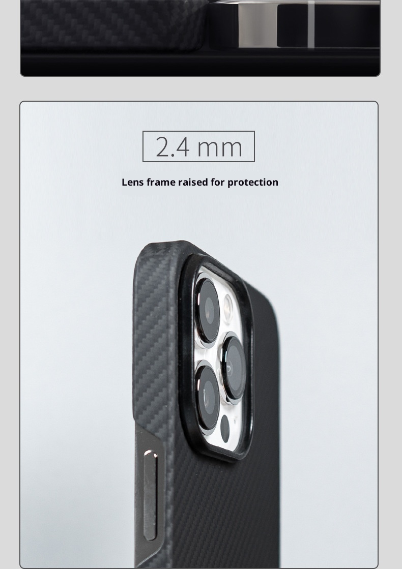 Custodia TechGlobe Kevlar 13/14 Promaxplus Half Pack 600D con ventosa magnetica forte e casual per telefono_voghion.com