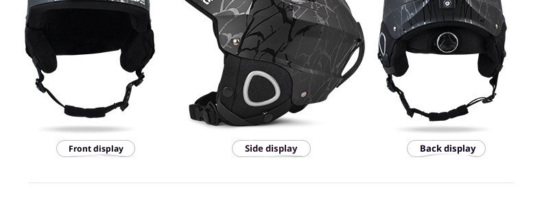 001 Snowboardski voor heren en dames, wintersportset met sneeuwhelm en skibril, kinderveiligheidshelm en -beschermende uitrusting_voghion.com