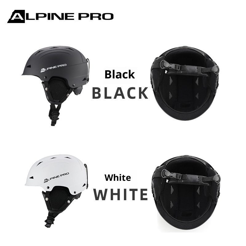 Casco de esquí Alpine Outdoor 001, resistente a impactos, transpirable y con protección para hombres, mujeres y niños._voghion.com