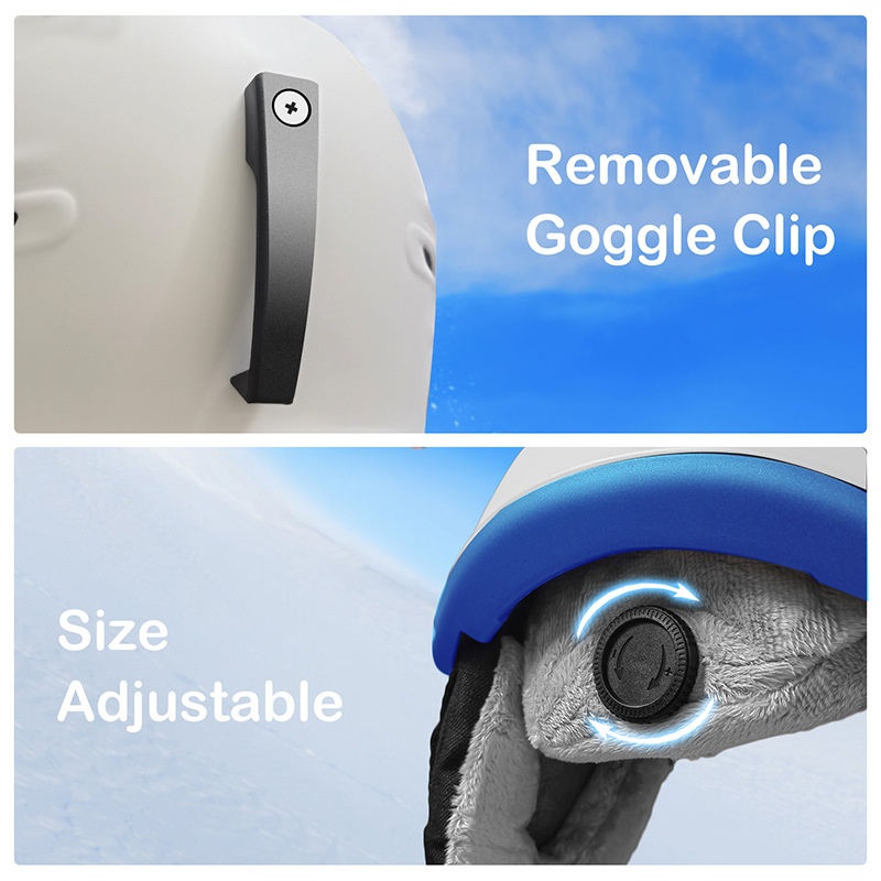 001 Snow Sports Ventilated Lightweight Ski Unisex Snowboard Helmet_voghion.com