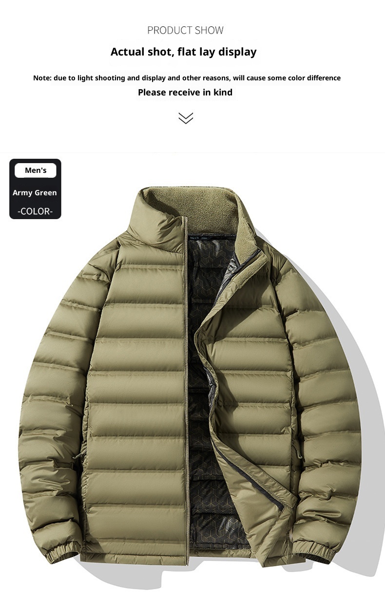 boy 2024 Winter Men Women Couple Style Jacket 90 Duck Down Graphene Technology Coat Lightweight And Warm_voghion.com