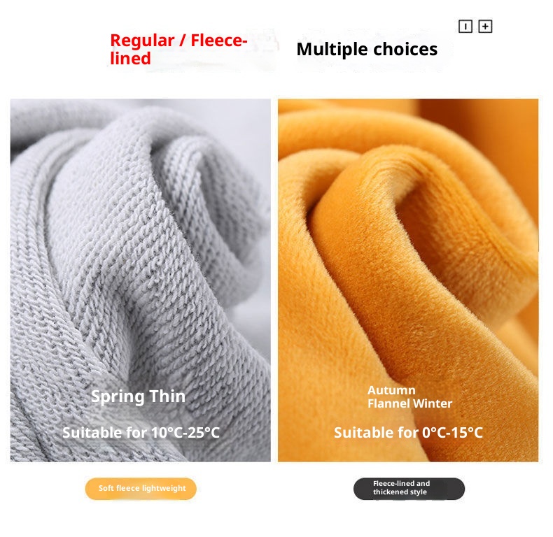 boy Boy New Autumn Winter Plus Size Zipper Hoodie For Men, Fleece-Lined Loose Cardigan, Men's Hooded Sweatshirt Jacket_voghion.com