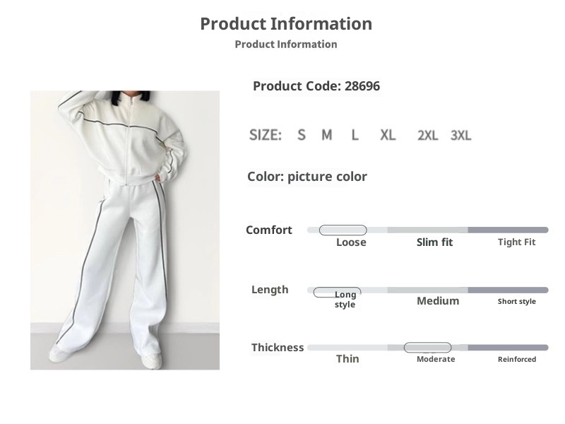 ChicShe 2025 Primavera Nuovo Stile Europeo e Americano Casual Cardigan con Cerniera a Collo Alto e Lacci Felpa Sportiva alla Moda_voghion.com