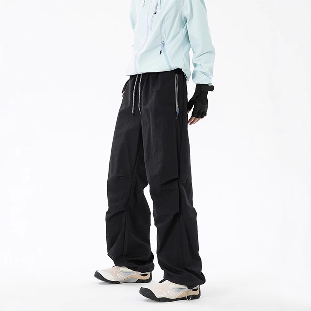 001 Woodpecker Outdoor Softshell For Women New Summer Loose Waterproof Sun Protection Cargo Hiking Sports Long Pants_voghion.com