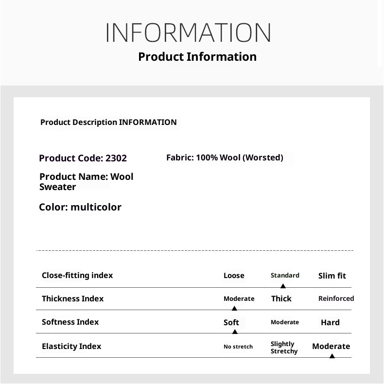 Maglione da uomo in lana lavorata a maglia a collo alto, sottile e lavabile in lavatrice, di alta qualità, per uomini giovani e di mezza età_voghion.com