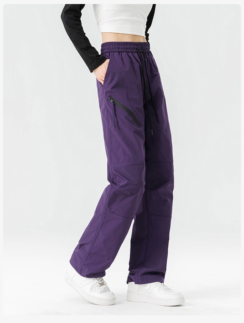 001 Woodpecker Outdoor Softshell Damskie Wiosna Lato Nowe Proste Cargo Wiatroszczelne Wodoodporne Plus Size Spodnie Casualowe Męskie_voghion.com