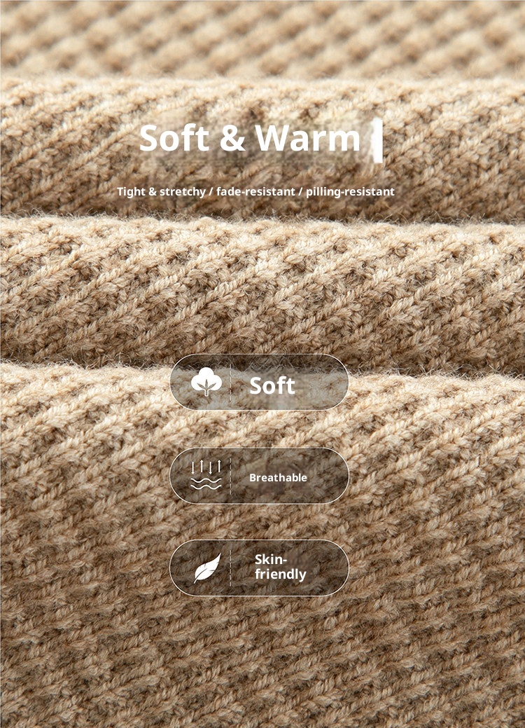 boy Thin Long Sleeve Knitted Wool For Men, Spring And Autumn, Round Neck, Casual Versatile Stretchy Trendy Fashion Base_voghion.com