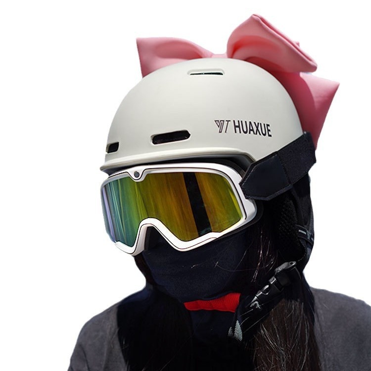 001 MAHAER Ski- und Snowboardausrüstung Schutzausrüstung für Damen und Herren Warmer Antikollisionshelm Schneekappe_voghion.com